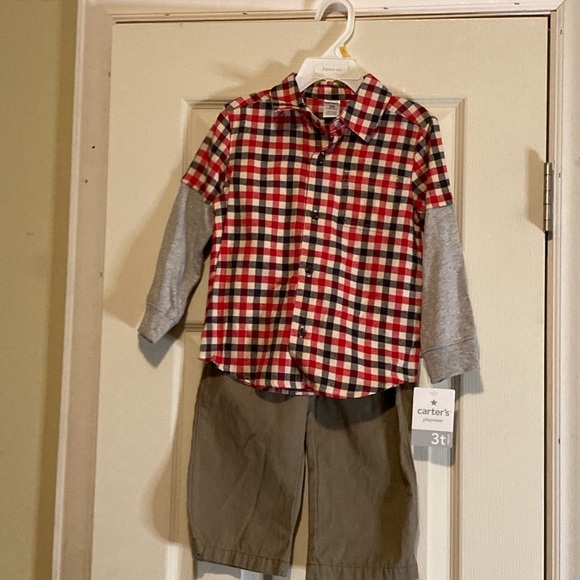 Carters boy 2-piece outfit. 3T. - Picture 2 of 5